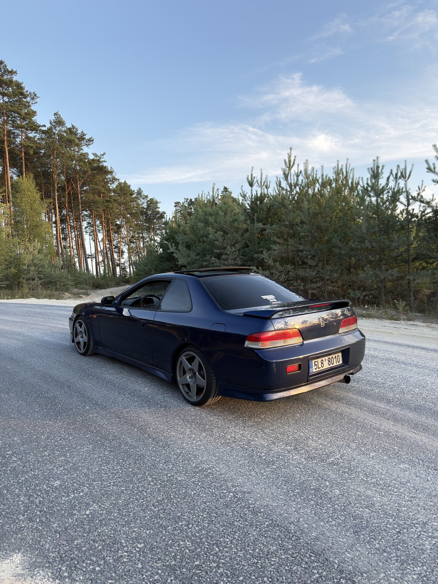 Honda Prelude páté generace - zadní pohled