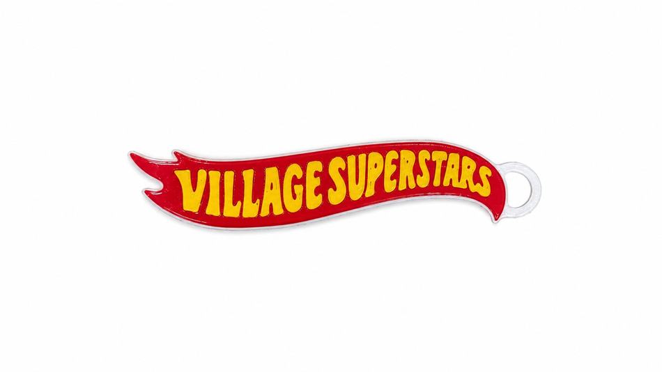 Key Tag Hot Stuff Village Superstars - detail